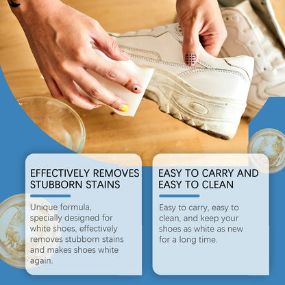 White Shoe Cleaner White Shoe Cleaning Decontamination Cleaning Whitening Decontamination Brightening White Shoe Edge Yellow Removal