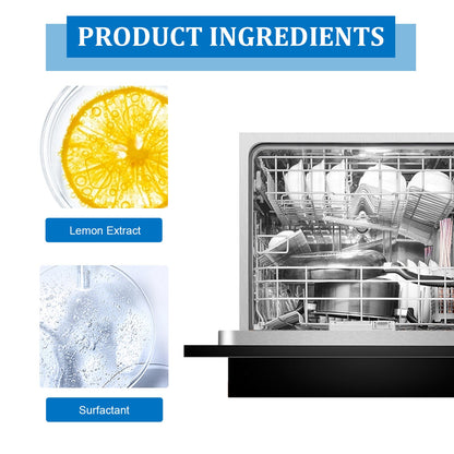 Dishwasher Cleaner, Clean Oil And Scale Desalting Odor Kitchen Tableware Care Cleaner