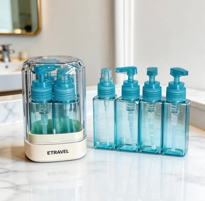 TravelMate 4-in-1 Toiletry Dispenser