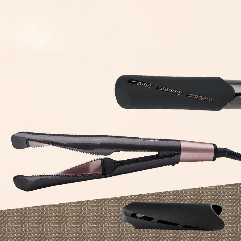 Professional 2-In-1 Hair Straightener Crimper Comb