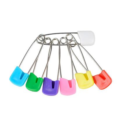 Baby Child Safety Pins Smiley Pins Plastic Safety Pins Medium Size About 40 Large Size About 55 mm