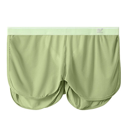 Ice Silk Mesh Pajama Pants Quick-drying Sports Fitness Hip Lifting Men's Shorts