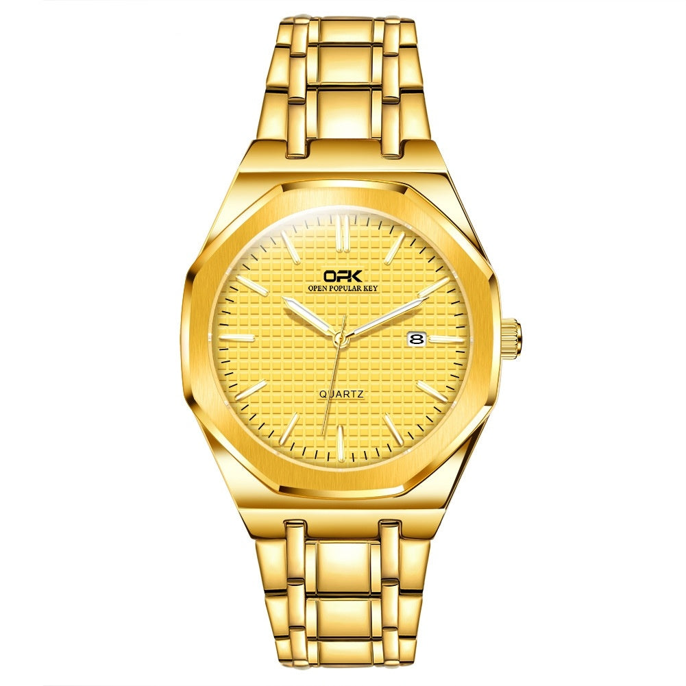 Men's Affordable Luxury Fashion Waterproof Quartz Watch