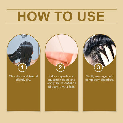 Argan Hair Care Oil Repair Dry Split Hair, Smooth And Glossy Hair Care Oil