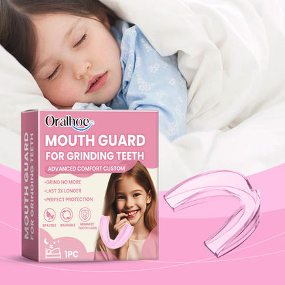 Children's Molar Mouthguard At Night Sleep Anti-Bite Molar Mouthguard Protects Children's Teeth