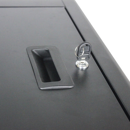 16 Bay Charging Cabinet for Laptop Chromebook Locking Charging Station-BLACK