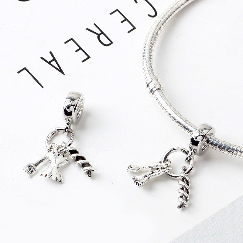 Stylish Silver Alloy Potluck Fork