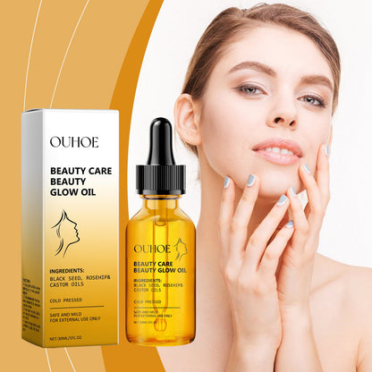 Facial Moisturizing Essential Oil Moisturizes And Moisturizes Facial Skin, Brightens, Darkens And Lightens Fine Lines