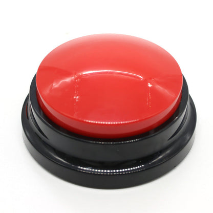 Dog Talking Button Pet Communication Key Sound Maker Cat Bell Toy Supplies Voice Recording Training Device