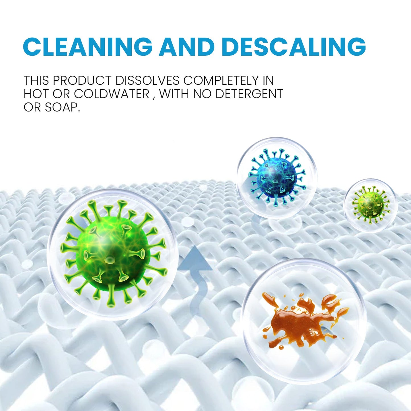 Laundry Detergent Sheets, Deep Cleaning Clothes Remove Oil Stains And Stains Lasting Fragrance Clothes Cleaning Tablets