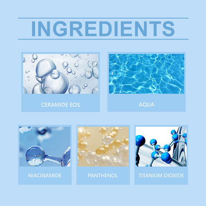 Ceramide Protective Cream, Refreshing And Moisturizing In Summer, Protects Skin, Restores Uv Isolation And Prevents Sweat