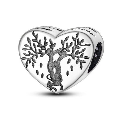 family and friendship series love bead pendant DIY Pan Jiazhu