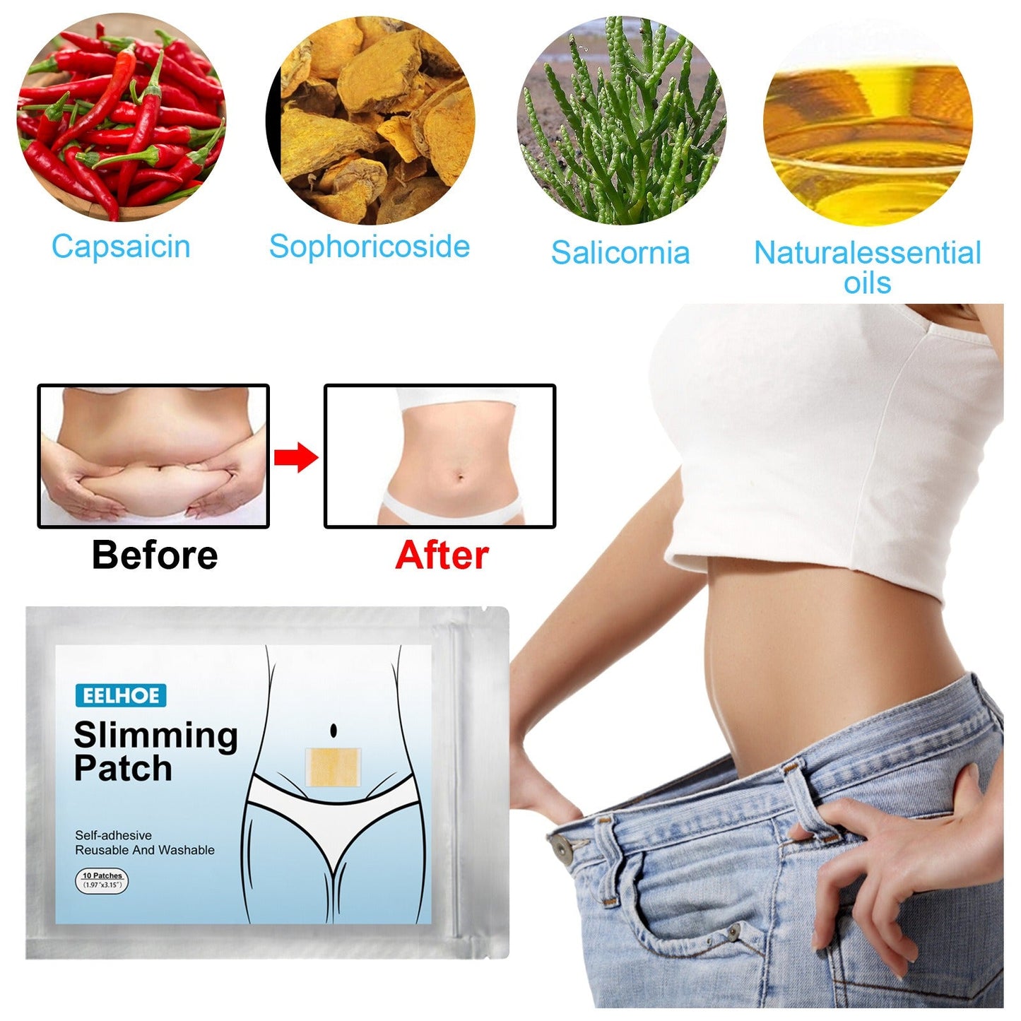 Eelhoe Bodybuilding Bellybutton Stick For Lazy People Firming Large Bellybutton Leg Shaping Slimming Bodybuilding Stick