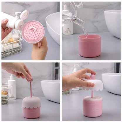 Portable Foam Maker Cup Bubble Foamer Maker Facial Cleanser Foam Cup Body Wash Bubble Maker Bubbler for Face Clean Tools