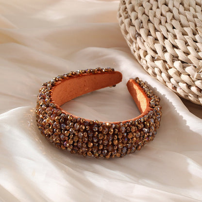 Fashionable Baroque handmade beaded crystal hair accessories