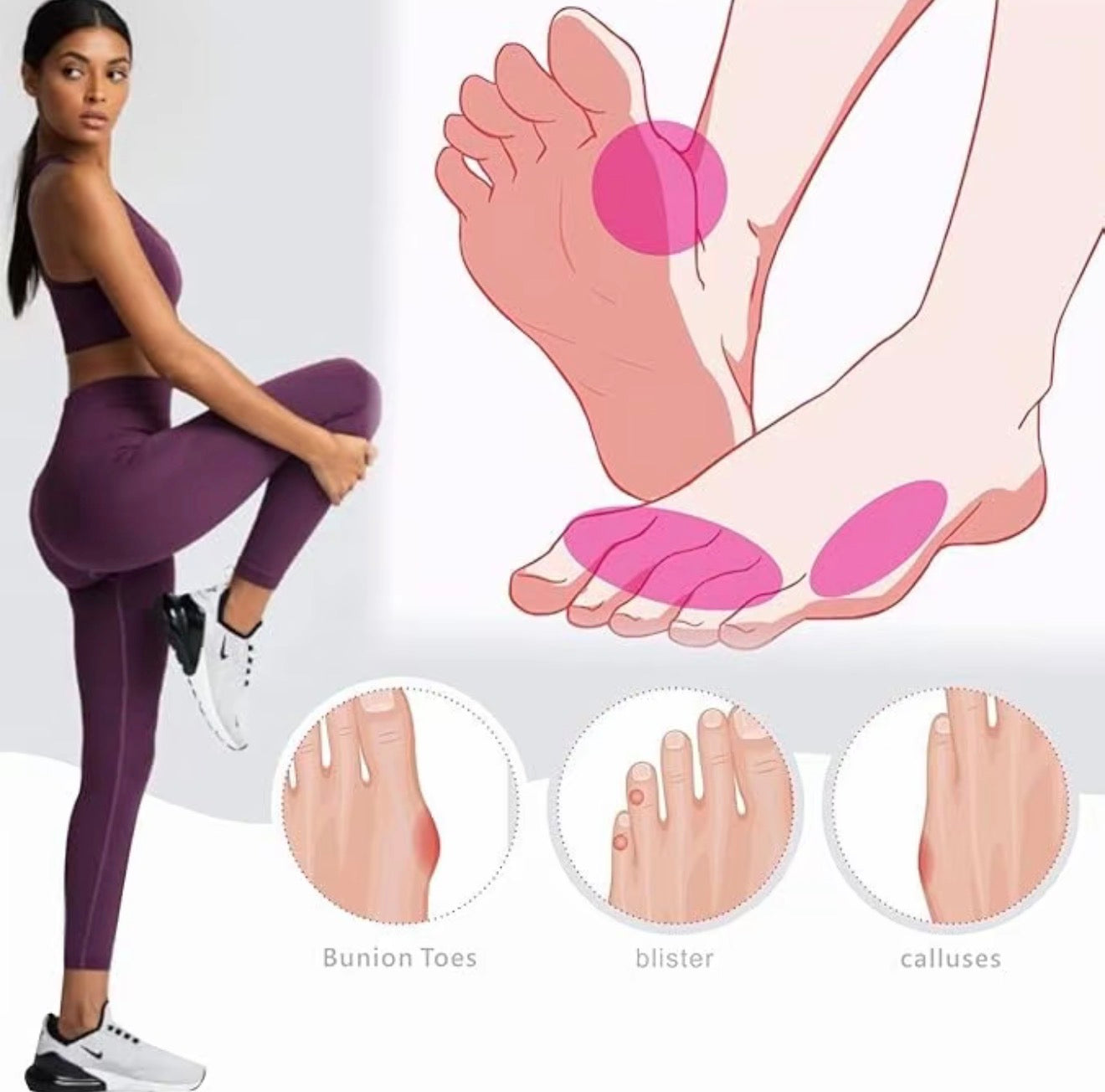 Silicone Gel Toe Caps
