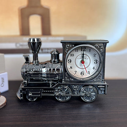 Daily Necessities Alarm Clock Train Alarm Clock Fashion Alarm Clock Student Bedhead Clock Home Furnishings