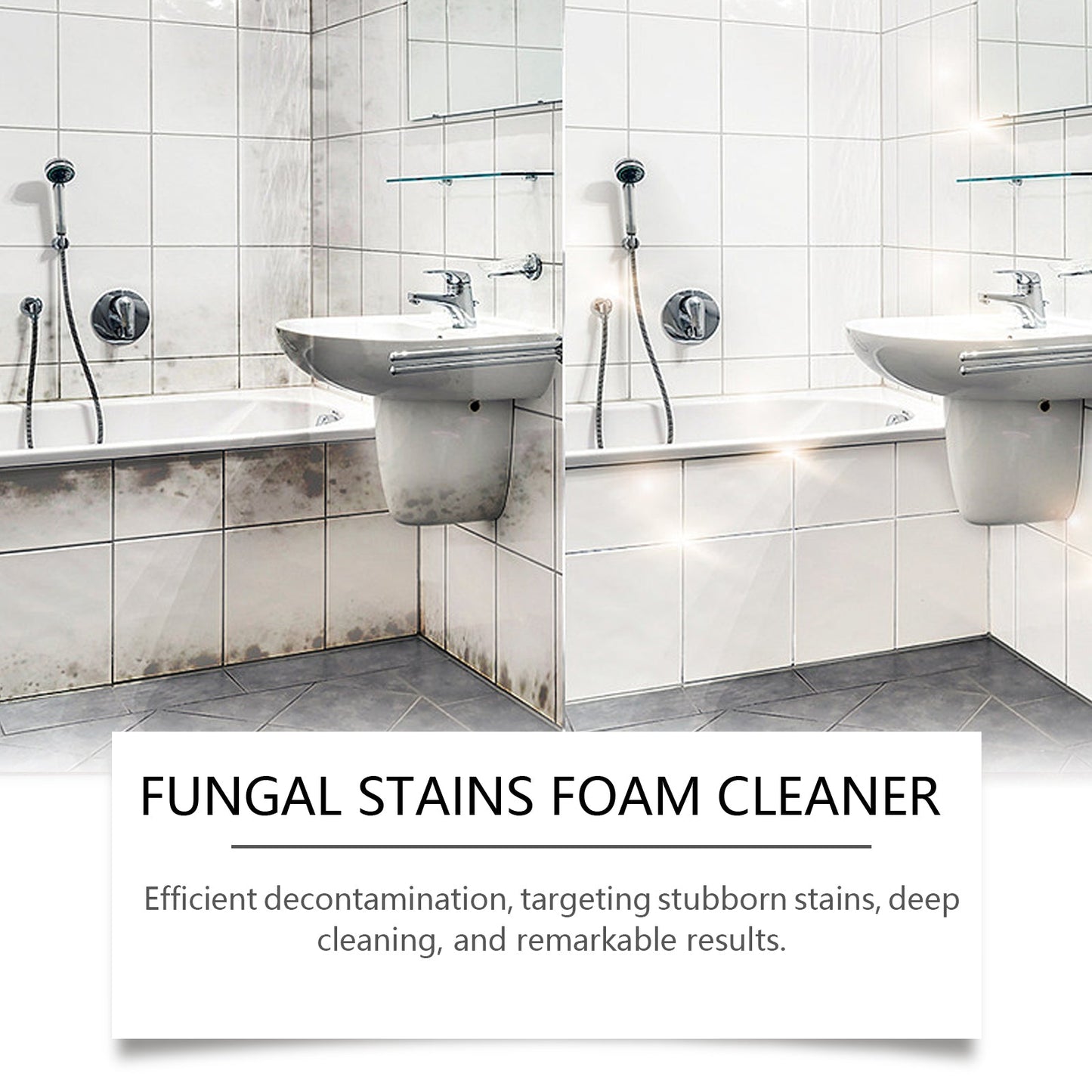 Stain Removal Foam Cleaner, Multi-Purpose Home Cleaner For Moldy Wall Tile
