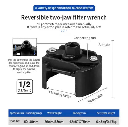 Garage-Grade Oil Filter Wrench