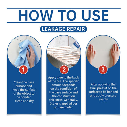 Tile Repair Glue Living Room Kitchen Floor Cracks Waterproof Repair Leak Seal Repair Tile Glue