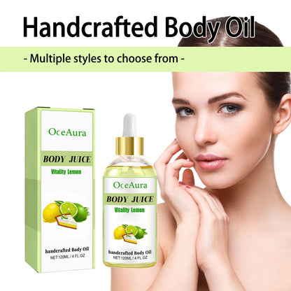 Handcrafted Body Oil, Moist Curing Firming Skin Relief Fatigue Plant Aroma Aromatic Therapy Oil