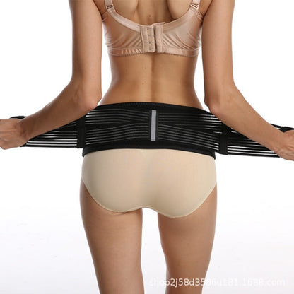 Postpartum restraint of pelvic girdle, hip girdle, sacral girdle, pelvic correction girdle, assisted pelvic contraction in pregn