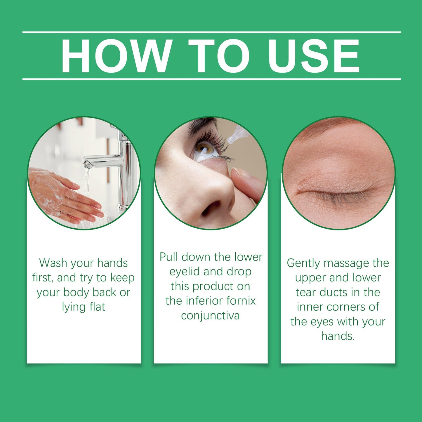 Eye Care Solution Relieves Dryness, Soothes Moisture And Keeps Your Eyes Comfortable Portable Eye Care Drops