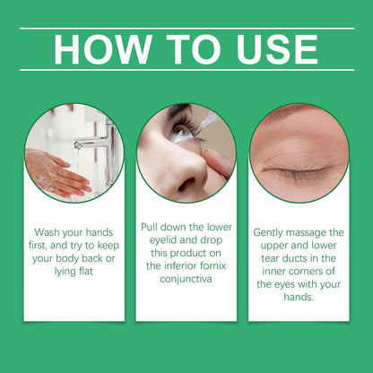 Eye Care Solution Relieves Dryness, Soothes Moisture And Keeps Your Eyes Comfortable Portable Eye Care Drops