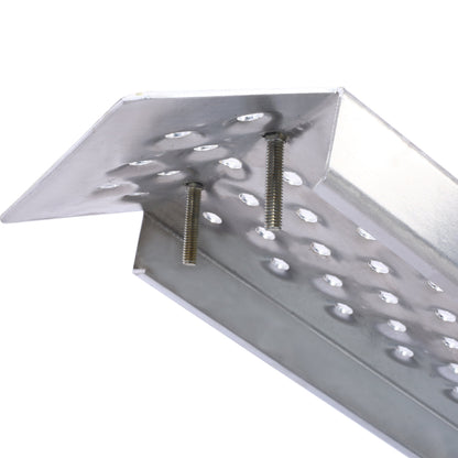 Aluminum ramp, 78 "Lx8.5" W lightweight loading ramp, 880 pounds/PR capacity, portable ramp, 2PCS