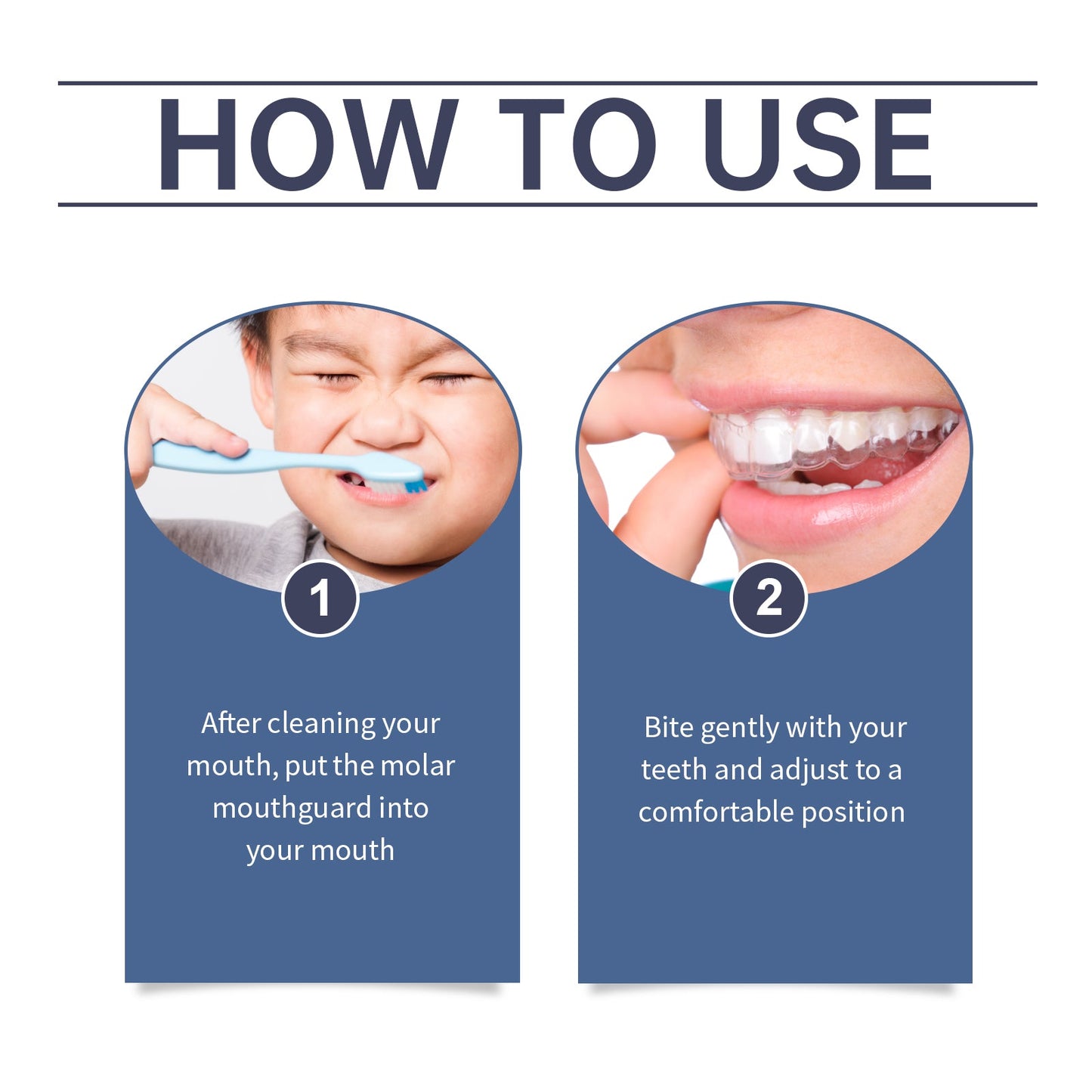 Children's Dental Guard Protects Children's Sleep At Night Dental Beauty Aesthetic Care Set