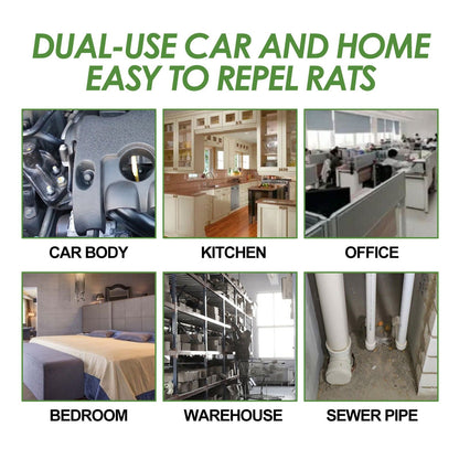 Yegbong 8pcs mice repellant mouse repelling pills car body kitchen office bedroom warehouse sewer pipe rat and mice repellent