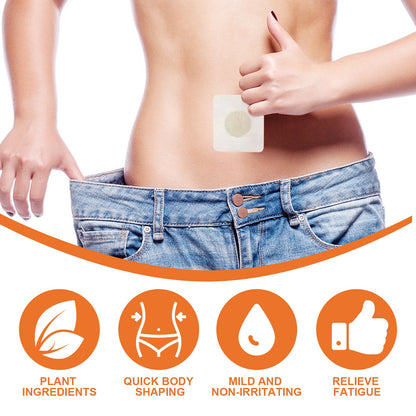 Bee-Venom Shaped Lymphatic Patch, Which Relieves Lymphatic Swelling And Tightenes Body And Arms - Meat Belly Button Patch
