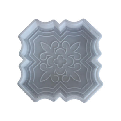 Plastic cement floor tile mold garden greening road concrete color brick mold box combined cement brick mold