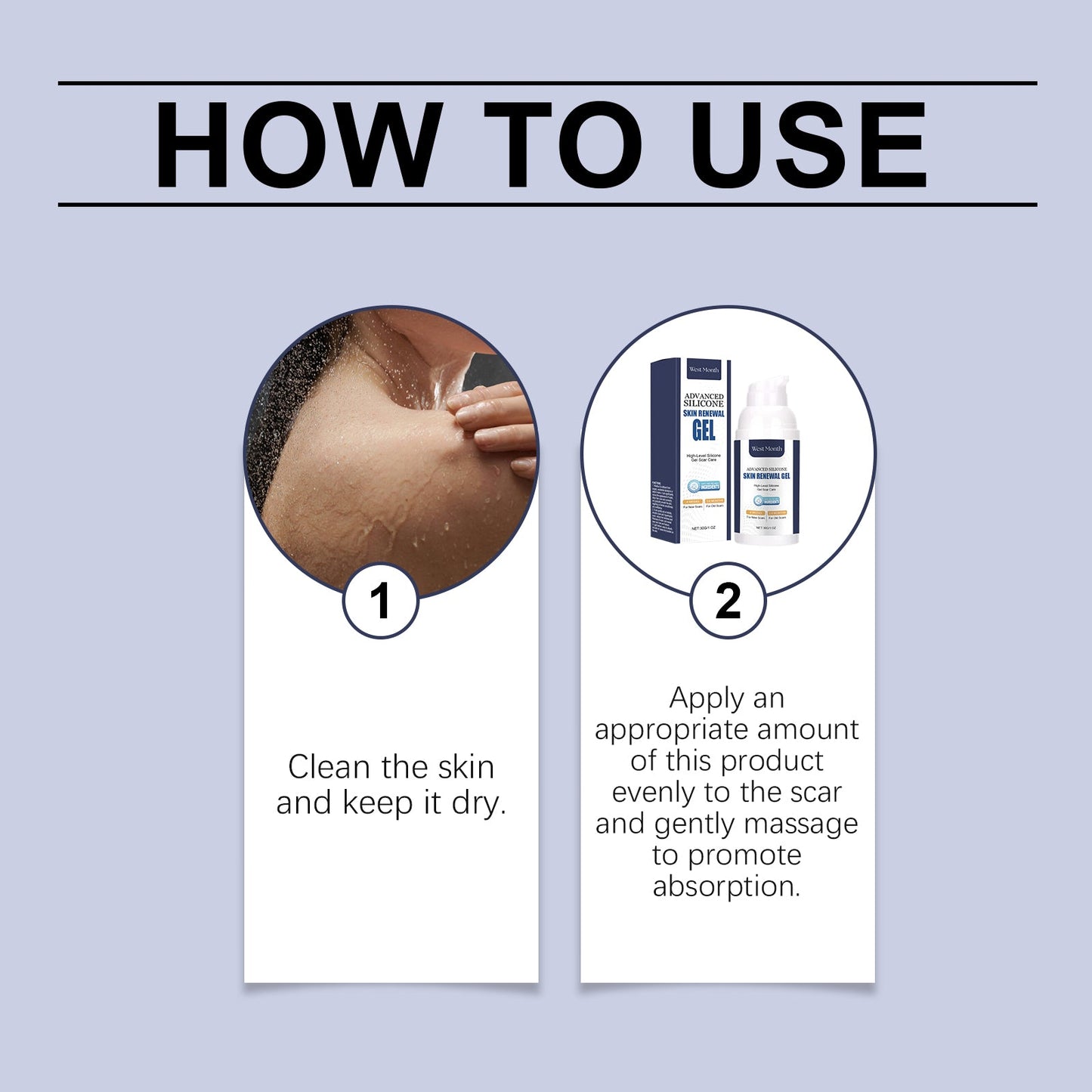 Skin Repair Gel, Gently Nourishes Body Skin And Naturally Shines Skin Repair Gel