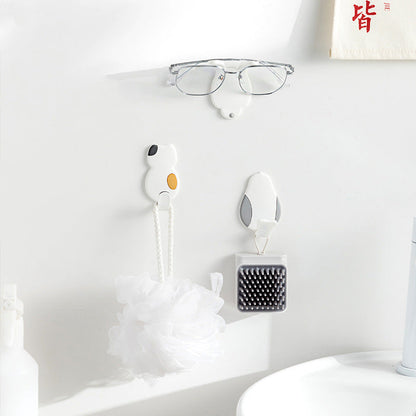 New Animal Hook Multi-Functional Punch-Free Wall Household Sticky Hook Kitchen Door Behind The Dormitory Without Trace Strong Hook