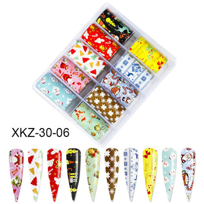 Butterfly Laser Star Nail Transfer Paper