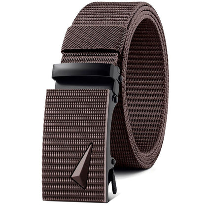 Nylon Waistband Men's Automatic Canvas Belt