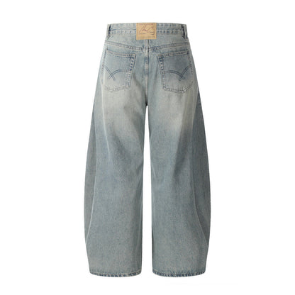 INS Loose Wash Wide Leg Trousers