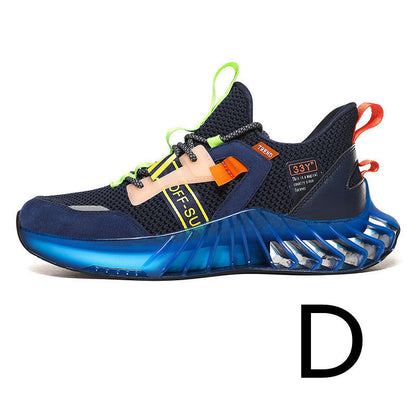 Men's Casual Youth Single Net Shoes Colorful Sports Tide