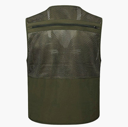Multi-pocket Men's Professional Photography Vest
