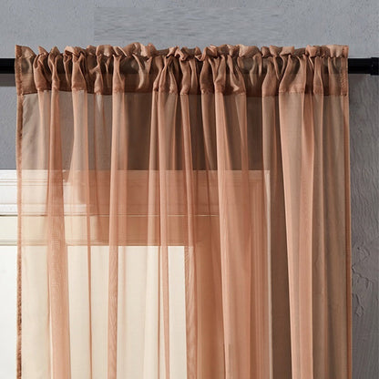 Modern Cotton Linen Window Screen