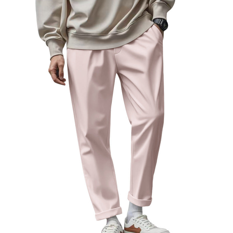 Men's Loose Quick-drying Waist-tied Casual Trousers