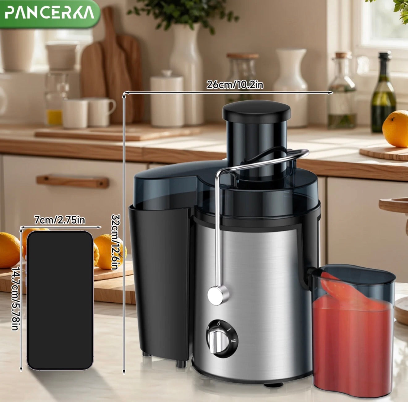 JuiceMax 800W Juicer