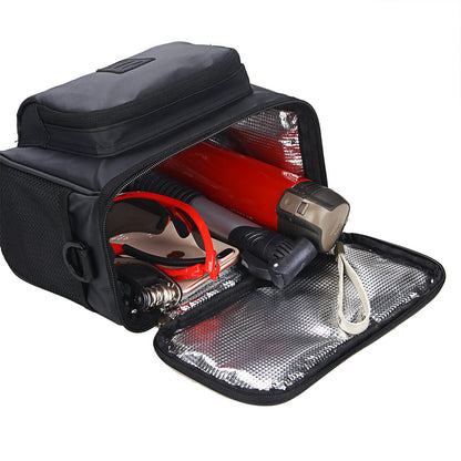 Folding Bicycle Head Bag On Behalf Of Driving Electric Vehicle Bag Hanging Bag Mountain Bike Front Handlebar Bag Faucet Bag Equipment