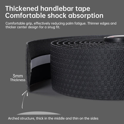 NPY Mamba Pattern Handlebar Tape for Road Bikes - Anti-slip, Sweat-absorbent and Breathable Road Bicycle Handlebar Tape