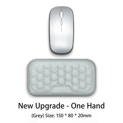 Keyboard mouse wrist rest ergonomic office typing protect relax wrist memory foam mouse pad computer notebook mouse pad