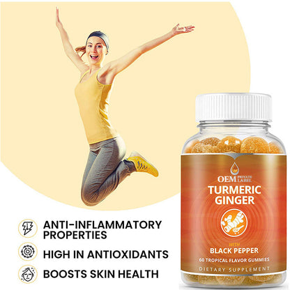 Curcumin gummies black pepper gummies