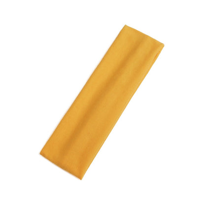 Simple Sports Headband Running Sports Anti Sweating Yoga Headband Unisex Solid Color Single Loop Headband