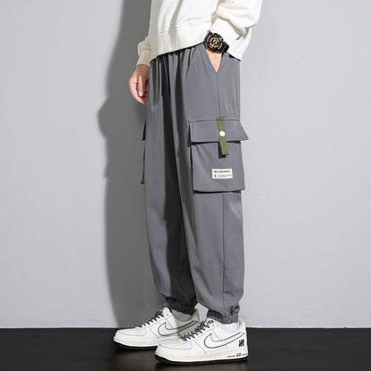 Plus Size Men's Loose Tapered Workwear Pants
