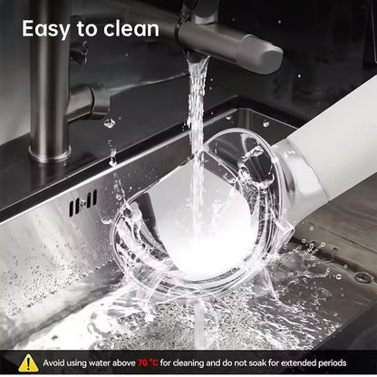 Rechargeable Heated Scoop: Adjustable Temp, Rapid Heat for Ice Cream & More